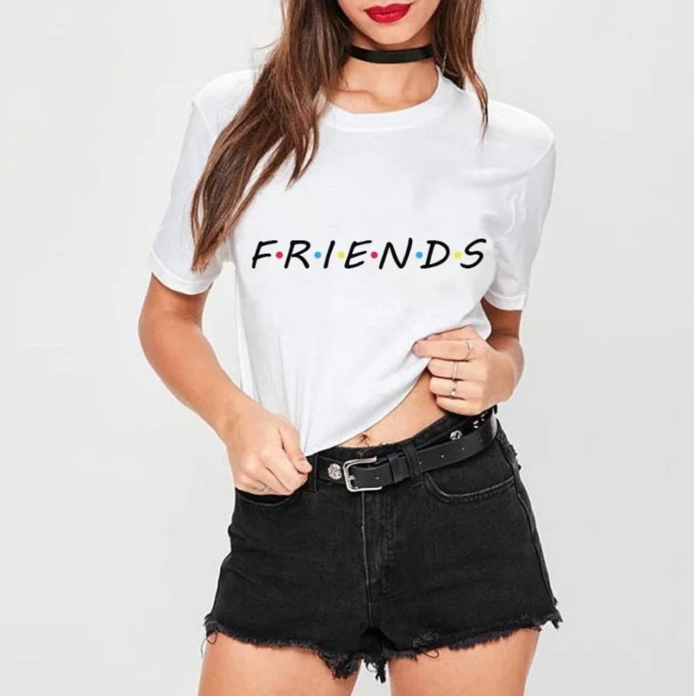 FRIENDS 90'S Graphic Short Sleeve T-shirt T
